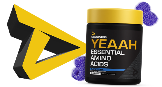 Dedicated Nutrition YEAAH Blue Raspberry