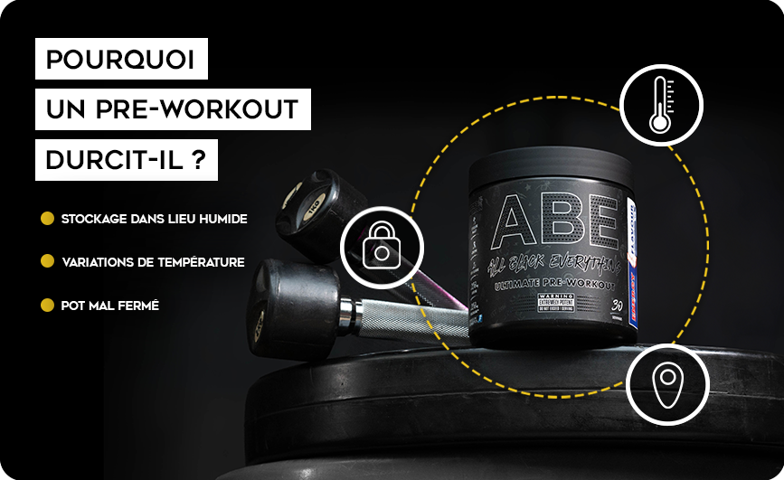 les raisons d'un pre-workout compact