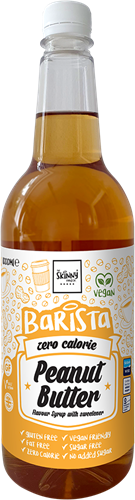 Skinny Barista Coffee Syrup Beurre de cacahuètes (1000 ml)