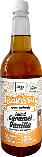 Skinny Barista Coffee Syrup Caramel salé Vanille (1000 ml)