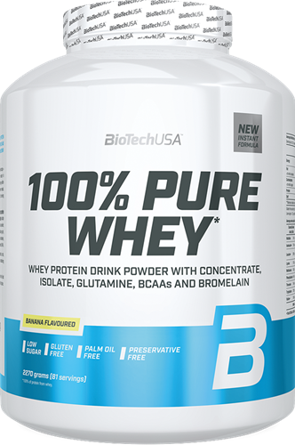 BioTechUSA 100% Pure Whey Banane (2270 g)