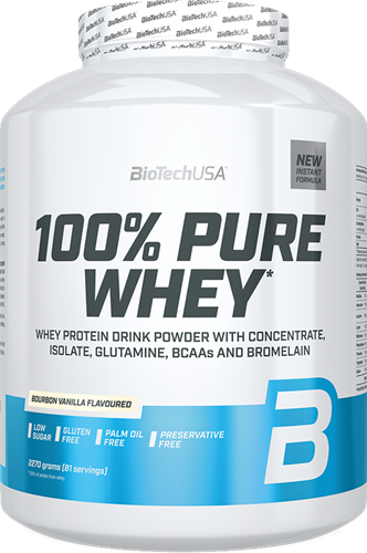 BioTechUSA 100% Pure Whey Bourbon Vanilla (2270 g)