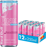 Red Bull Pink Edition Sugar Free Forest Fruits (12 x 250 ml)