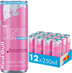 Red Bull Pink Edition Sugar Free Forest Fruits (12 x 250 ml)