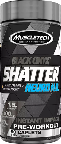 MuscleTech SX-7 Black Onyx Shatter Neuro NO (60 caps)
