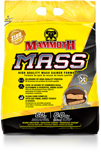 Mammoth Mass Chocolat Beurre de cacahuètes (6800 g)
