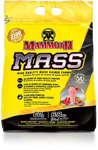 Mammoth Mass Fraise (6800 g)
