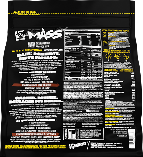 Mutant Mass Triple Chocolate (2270 g)-2