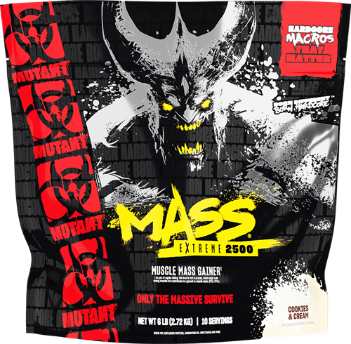 Mutant Mass Extreme 2500 Cookies & Cream (2720 g)