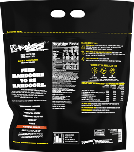 Mutant Mass Extreme 2500 Triple Chocolate (5450 g)-2