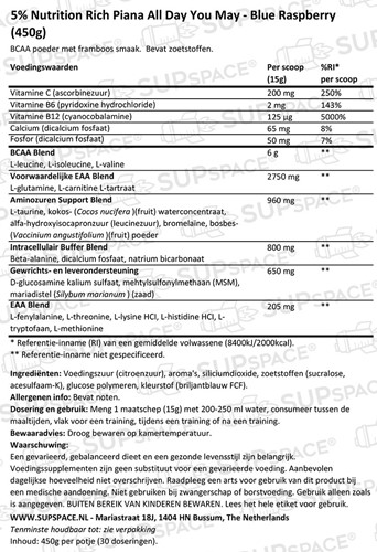 All Day You May Legendary Series Framboise bleue (450 g)-1