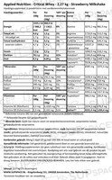 Critical Whey Strawberry Milkshake (2270 gr)