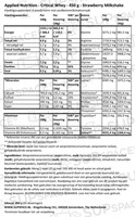 Critical Whey Strawberry Milkshake (450 gr)