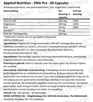 ZMA Pro Unflavored (60 capsules)