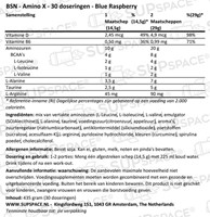 Amino X Blue Raspberry (435 gr)