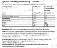 Dymatize Elite Whey Protein Chocolate Fudge (2100 gr)