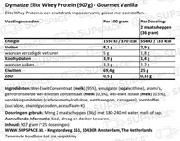Dymatize Elite Whey Protein Gourmet Vanilla (907 gr)