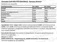 Carb Killa Shake Banana Armour (8x330 ml)