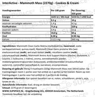 Mammoth Mass Cookies & Cream (2270 gr)