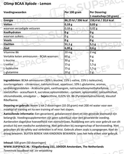 BCAA Xplode