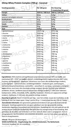 Whey Protein Complex