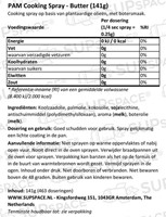 PAM Cooking Spray Butter (141 ml)