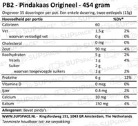 PB2 Powdered Peanutbutter Original Original (454 gr)