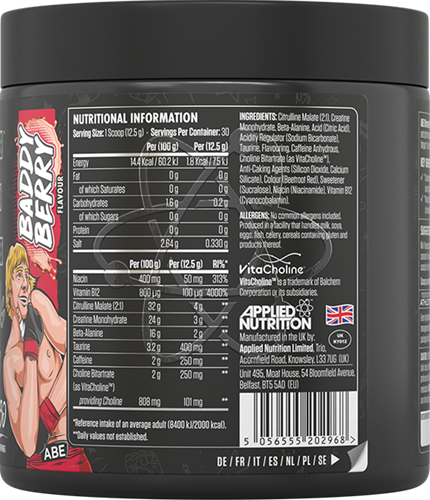 Applied Nutrition ABE Ultimate Pre-Workout Baddy Berry-2