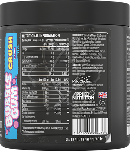 Applied Nutrition ABE Ultimate Pre-Workout Bubblegum Crush (375 g)-2
