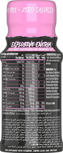 Applied Nutrition ABE Ultimate Pre-Workout Shot Fruit Candy (12 x 60 ml)-3