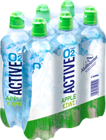Active O2 Apple Kiwi (6 x 500 ml)