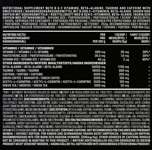 AK47 Labs Hardstyle Pre-workout Psystyle Pineapple Punch (250 g)-2