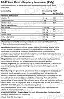 AK47 Shred Fatburner Raspberry Lemonade (250 gr)