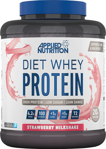 Applied Nutrition Diet Whey Milkshake à la fraise (1800 g)