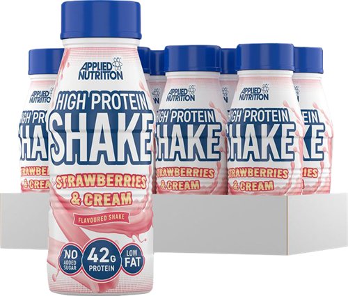 Applied Nutrition High Protein Shake Fraise (8 x 500 ml)