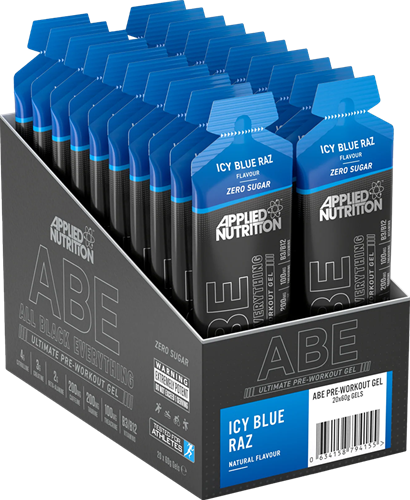 ABE Ultimate Pre-Workout Gel Icy Blue Raz (20 x 60 ml)