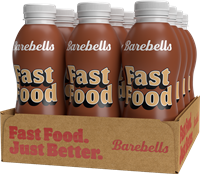 Barebells Fast Food Chocolat (12 x 500 ml)