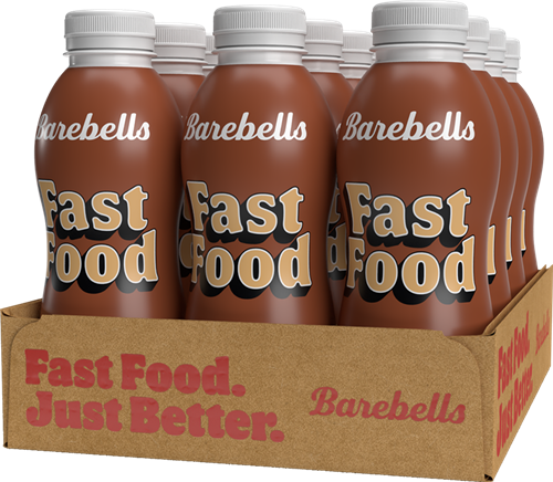 Barebells Fast Food Chocolat (12 x 500 ml)