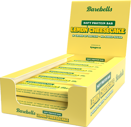 Barebells Soft Protein Bar Lemon Cheesecake (12 x 55 g)