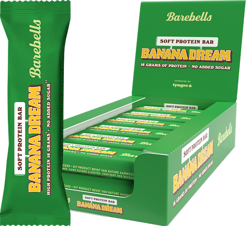 Barebells Soft Protein Bar Banana Dream (12 x 55 g)