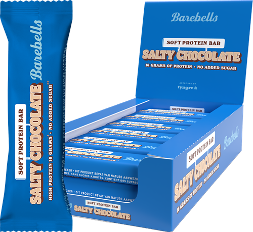 Barebells Soft Protein Bar Salty Chocolate (12 x 55 g)
