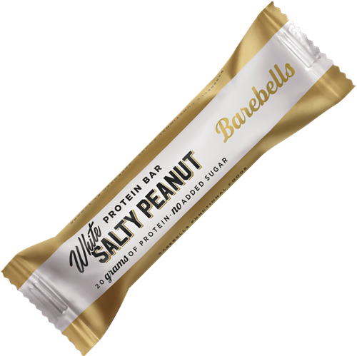 Barebells Protein Bar Chocolat blanc Cacahuètes salées (1 x 55 g)