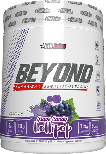 EHP Labs Beyond BCAA+EAA Intra-Workout Grape Lollipop (60 doses)