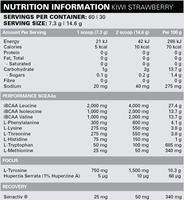 EHP Labs Beyond BCAA+EAA Intra-Workout Kiwi Fraise (60 doses)-2