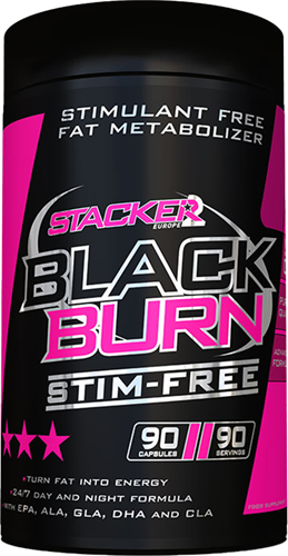 Stacker2 Black Burn Stim Free (90 gélules)