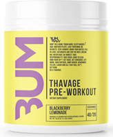 RAW CBUM Thavage Pre-workout Limonade à la mûre (520 g)