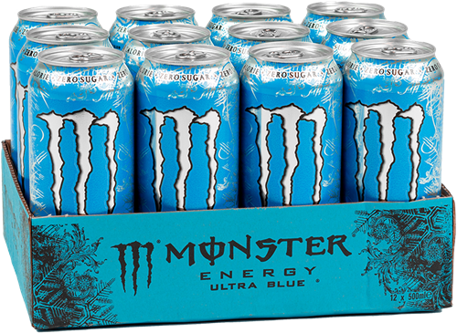 Monster Energy Ultra Blue (12 x 500 ml)