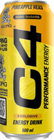 C4 Energy Pineapple Head (12 x 500 ml)-2