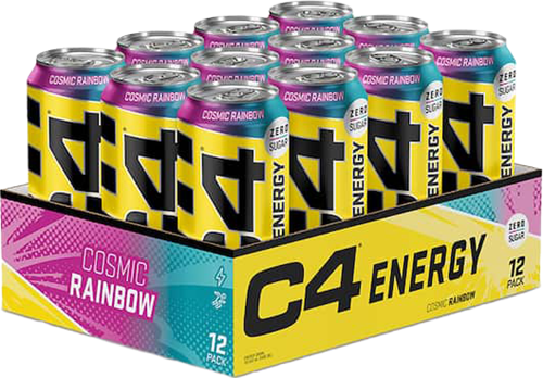 C4 Energy Cosmic Rainbow (12 x 500 ml)