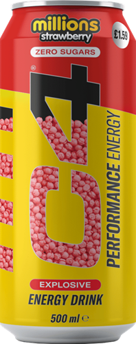 C4 Energy Millions Strawberry (12 x 500 ml)-2